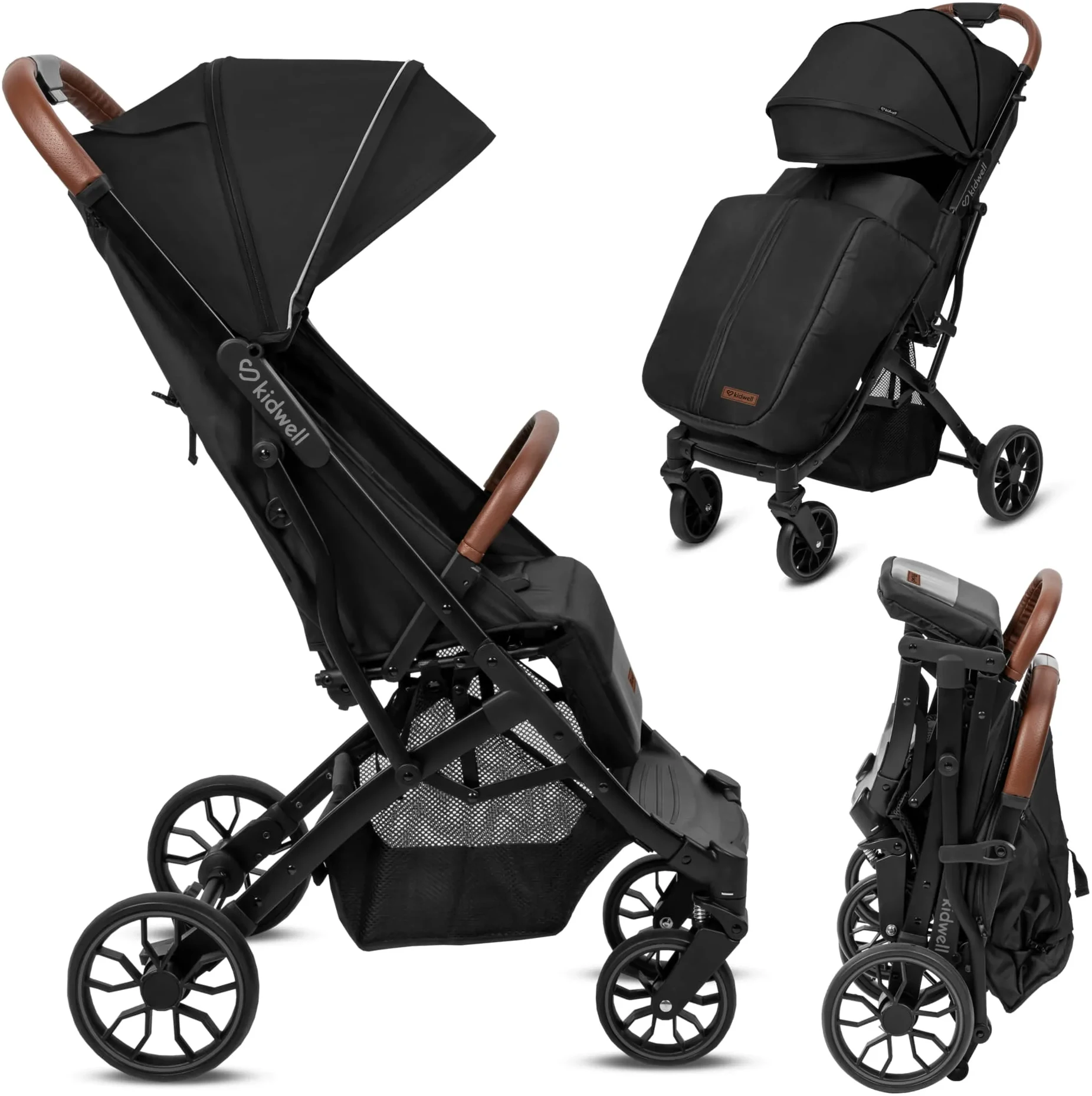 Прогулочная коляска Kidwell Colmer Jet Black